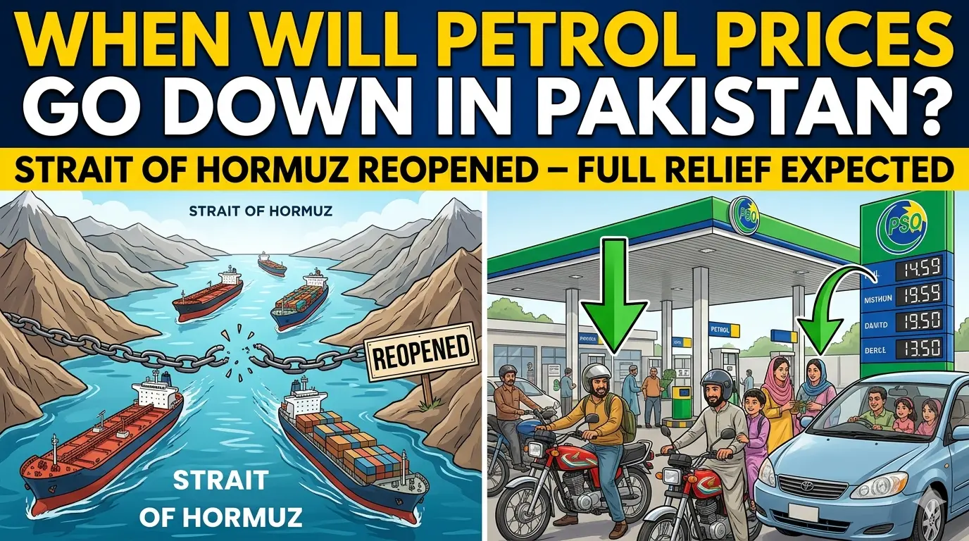 When Will Petrol Prices Go Down In Pakistan? Strait Of Hormuz Reopened ...