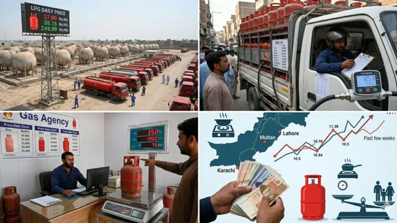 Today LPG Price in Pakistan – April 2026
