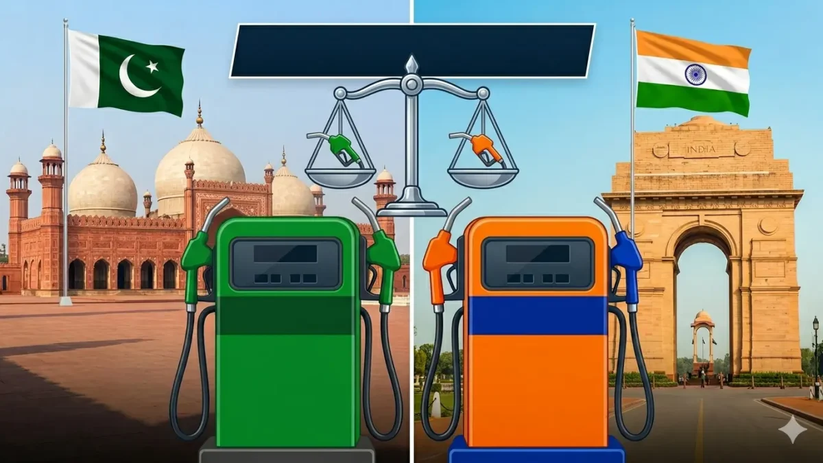 Pakistan vs India Fuel Price Comparison: April 2026