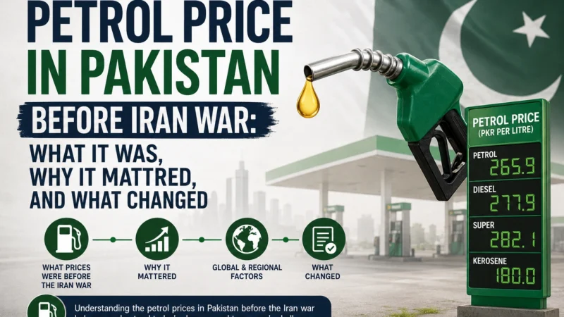 Petrol Price in Pakistan Before Iran War: What It Was, Why It Mattered, and What Changed